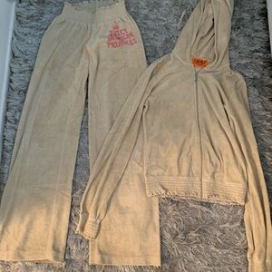 Juicy Couture Velour Track Suit